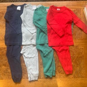 Bundle Hanna Andersson long John pajamas 2T 85 cm